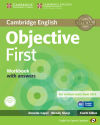 Objective First (4th Ed.) Workbook With Answers With Audio Cd (fce 2015)