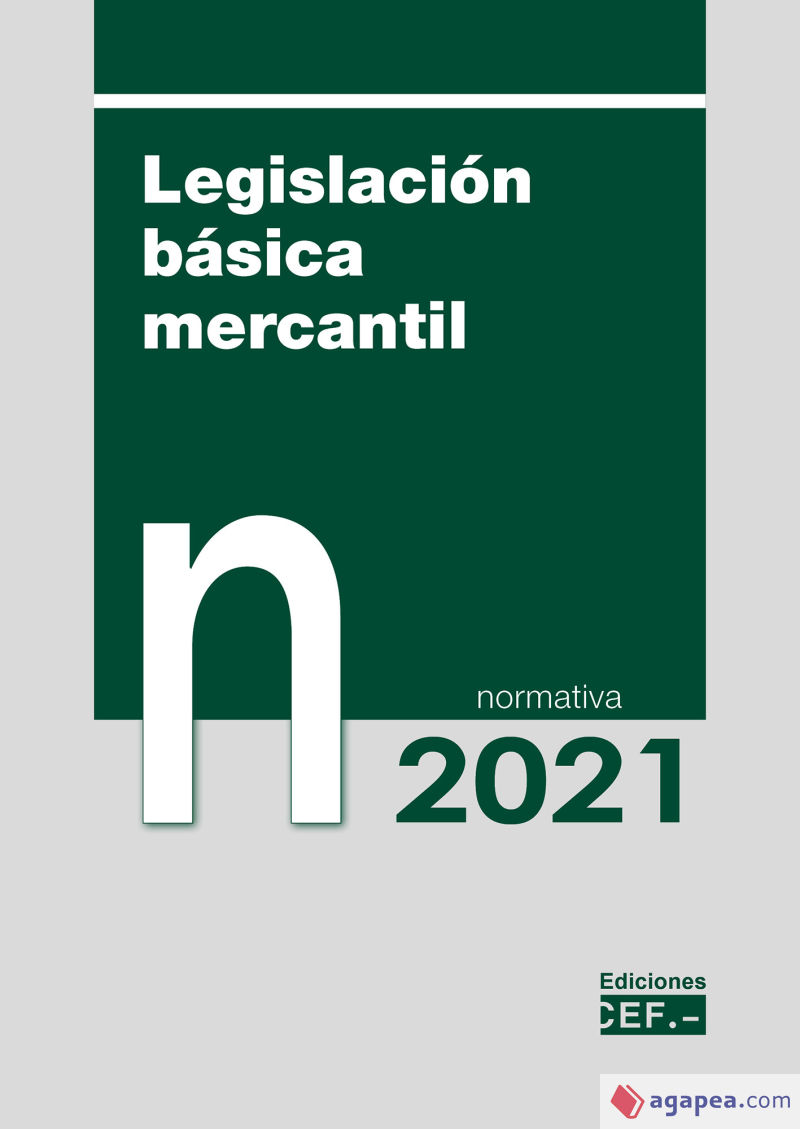 Legislación básica mercantil. Normativa