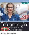 Enfermera/o. Servicio Vasco De Salud-osakidetza. Temario General. Vol.v
