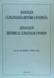 Portada de Avances en climatología histórica en España