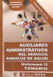 Auxiliares administrativos SAS: temario. Vol. II