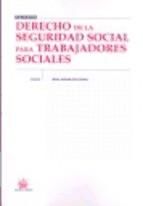Derecho de la Seguridad social para trabajadores sociales