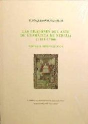 EDICIONES DEL ARTE DE GRAMATICA DE NEBRIJA 1481-1700