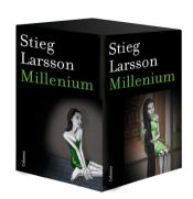 Estoig tres volums de Stieg Larsson