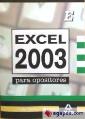EXCEL 2003 PARA OPOSITORES
