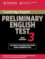 Cambridge Preliminary English Test 3. Student's Book with answers. Lower-Intermediate